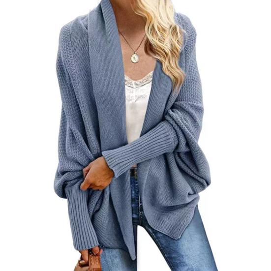 Yousheng Женский кардиган Пальто без воротника Летучая мышь Длинный рукав Открытый спереди Трикотажное пальто Эластичные манжеты Однотонный свободный крой Трикотажный кардиган
Yousheng Женский кардиган Пальто без воротника Летучая мышь Длинный рукав Открытый спереди Трикотажное пальто Эластичные манжеты Однотонный свободный крой Трикотажный кардиган