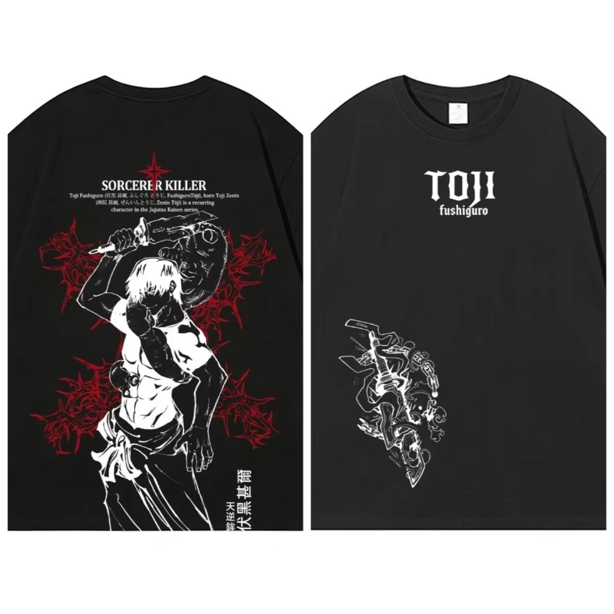 2026 New Toji Jujutsu Kaisen Back Art Cotton Tee Highquality Streetwear Tshirts Suitable 2026 Cotton for Unisex Summer Tshirt 4XL
2026 New Toji Jujutsu Kaisen Back Art Cotton Tee Highquality Streetwear Tshirts Suitable 2026 Cotton for Unisex Summer Tshirt 4XL