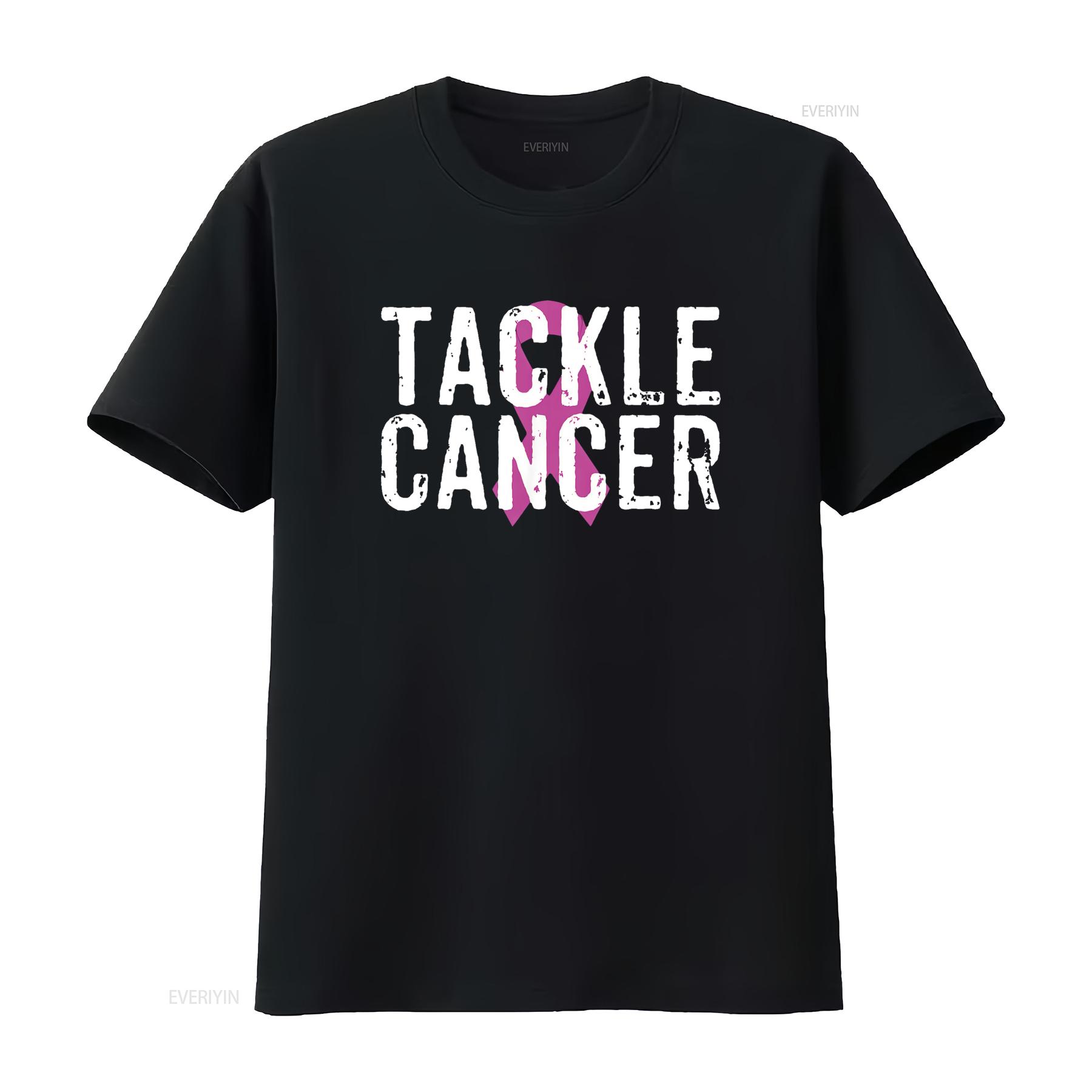 Breast Cancer T Shirt For Women Tackle Awareness Black 2X Large vintage Washed streetwear Stylish homme Slightly Breathable 4XL
Breast Cancer T Shirt For Women Tackle Awareness Black 2X Large vintage Washed streetwear Stylish homme Slightly Breathable 4XL