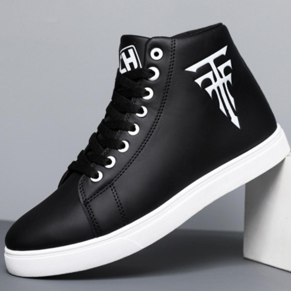 Men s High Top Shoes Spring and Autumn Large Size Men s Shoes Fashion High Top Casual Board Shoes Size 48 Leisure Sports Shoe 45 чорний
Men s High Top Shoes Spring and Autumn Large Size Men s Shoes Fashion High Top Casual Board Shoes Size 48 Leisure Sports Shoe 45 чорний