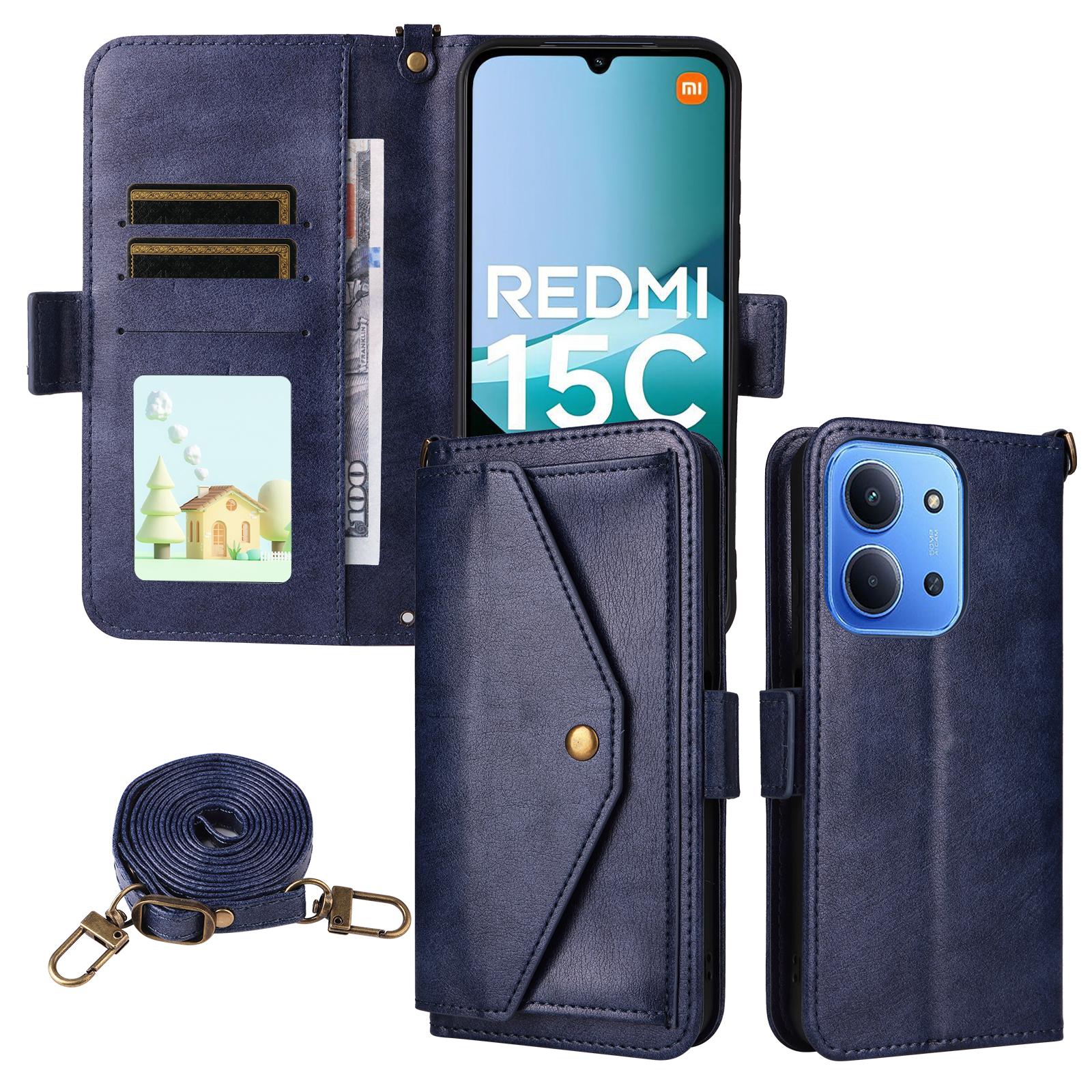 Для Xiaomi Redmi 15C 4G (Глобальный) (171 мм)/Poco C85 4G (171 мм) Кожаный чехол с магнитной застежкой, кошелек-подставка, чехол для телефона с ремешком через плечо A
Для Xiaomi Redmi 15C 4G (Глобальный) (171 мм)/Poco C85 4G (171 мм) Кожаный чехол с магнитной застежкой, кошелек-подставка, чехол для телефона с ремешком через плечо A