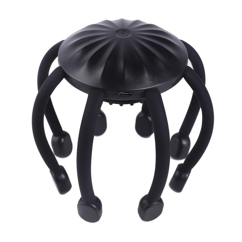 Intelligent Octopus Head Massager Multi-Dimensional Vibration Scalp Relaxation Sleep Unclogging Decompression Massage Instrument чорний
Intelligent Octopus Head Massager Multi-Dimensional Vibration Scalp Relaxation Sleep Unclogging Decompression Massage Instrument чорний