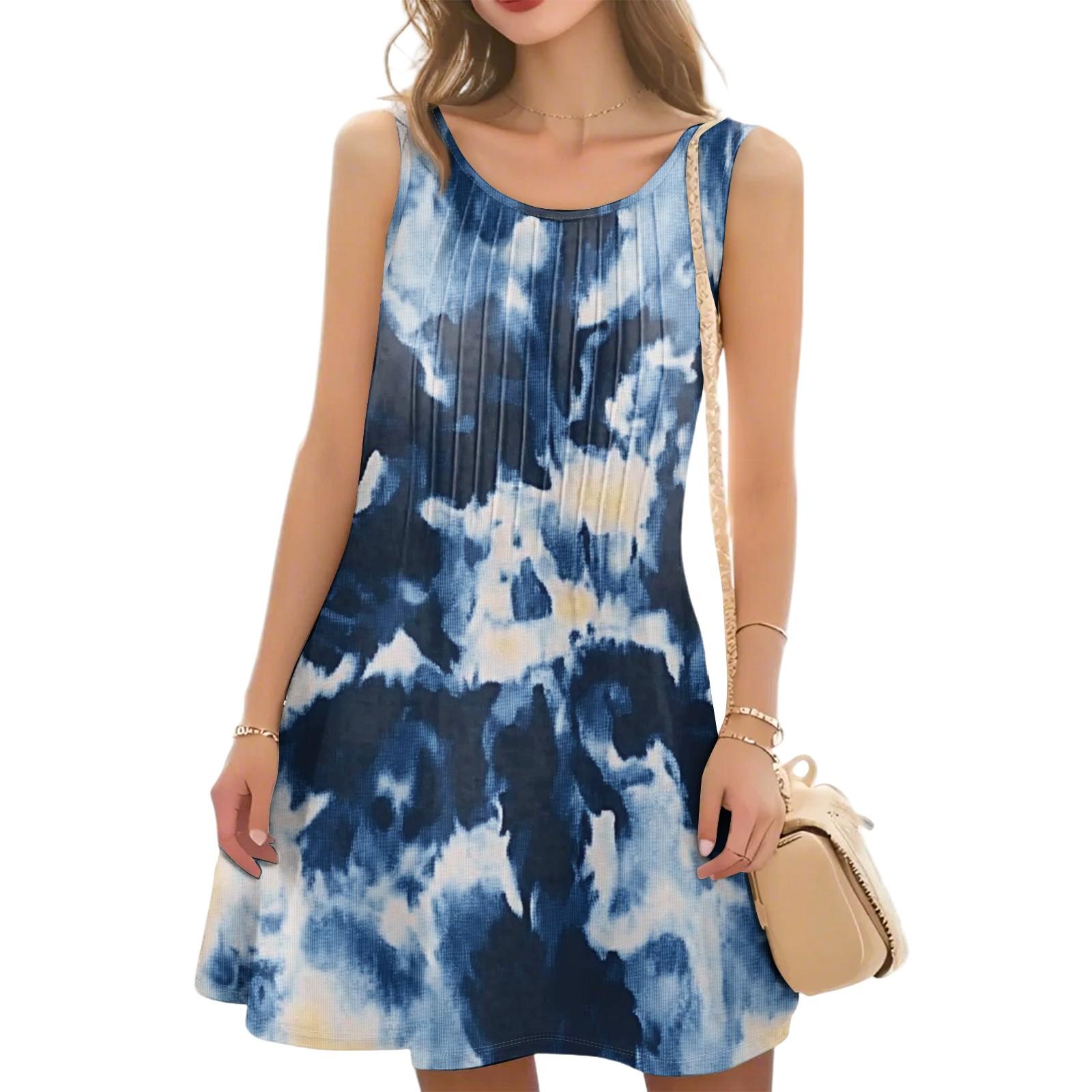 Women s Casual Fashion Floral Print Round Neck Sleeveless Dress L
Women s Casual Fashion Floral Print Round Neck Sleeveless Dress L