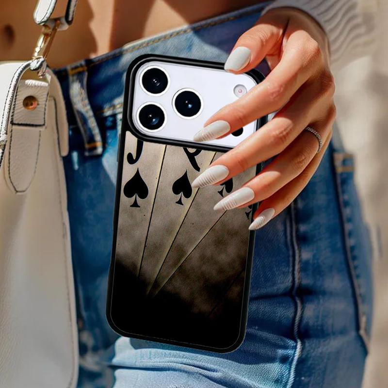 Чехол для телефона с игральными картами Покер Для iPhone 17 Air 14 15 13 12 Max Чехол Для Apple 16e 11 Pro Max Plus Coque iPhone 11
Чехол для телефона с игральными картами Покер Для iPhone 17 Air 14 15 13 12 Max Чехол Для Apple 16e 11 Pro Max Plus Coque iPhone 11