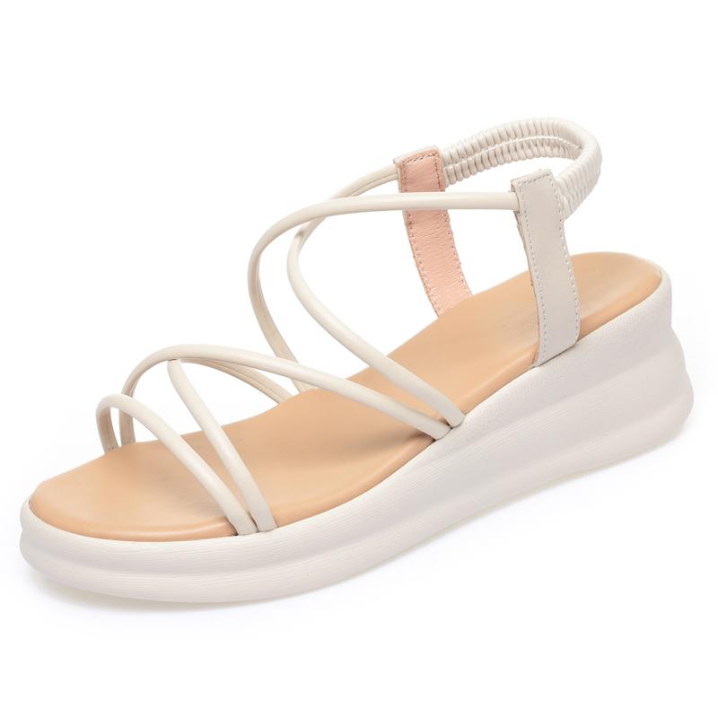 Fashion AIYUQI 2025 new women s sandals Thick-soled strappy Roman flat sandals for women Large size comfortable beach shoes female 42
Fashion AIYUQI 2025 new women s sandals Thick-soled strappy Roman flat sandals for women Large size comfortable beach shoes female 42