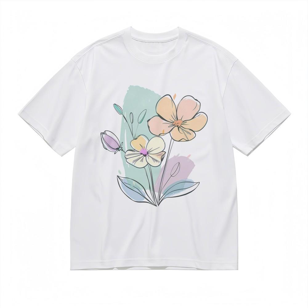 Women s Breathable All Season Classic T-Shirt Colorful Watercolor Flowers Tee 2XL
Women s Breathable All Season Classic T-Shirt Colorful Watercolor Flowers Tee 2XL