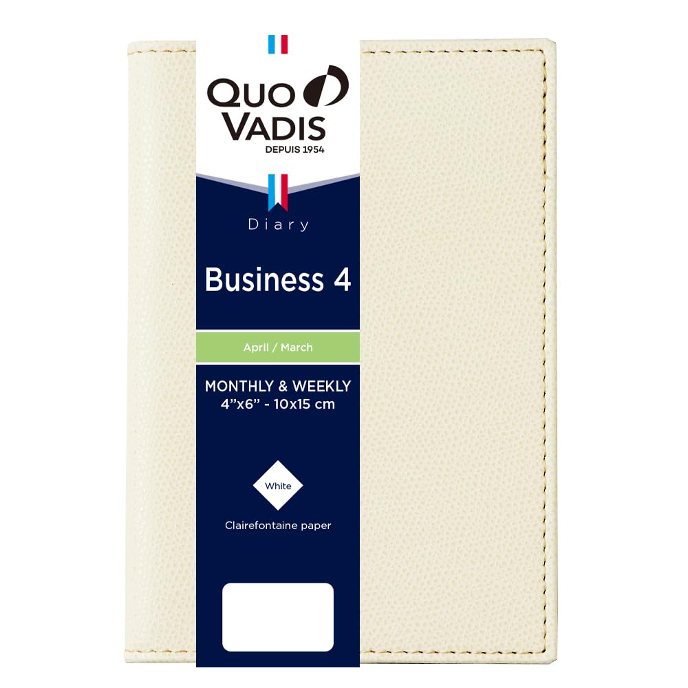 QUOVADIS Diary Business 4/Club (Weekly Vertical, A6 Slim Size 10x15cm) Cream qv66302bg кремовый
QUOVADIS Diary Business 4/Club (Weekly Vertical, A6 Slim Size 10x15cm) Cream qv66302bg кремовый