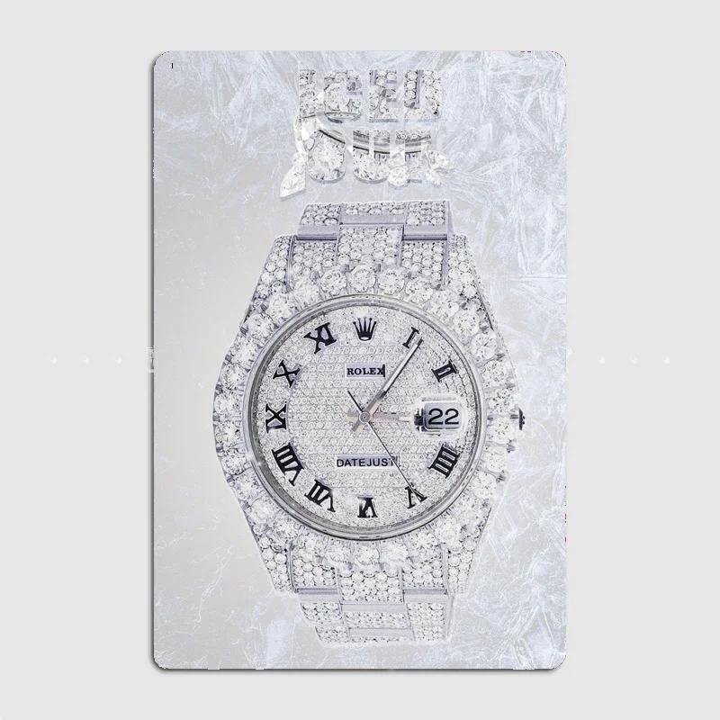 Ролекс со льдом в замороженной воде Ретро металлическая вывеска Постер Пользовательская клубная жестяная вывеска Декор для дома в помещении Декор комнаты Настенный декор 7.9x11.8In(20x30cm)
Ролекс со льдом в замороженной воде Ретро металлическая вывеска Постер Пользовательская клубная жестяная вывеска Декор для дома в помещении Декор комнаты Настенный декор 7.9x11.8In(20x30cm)