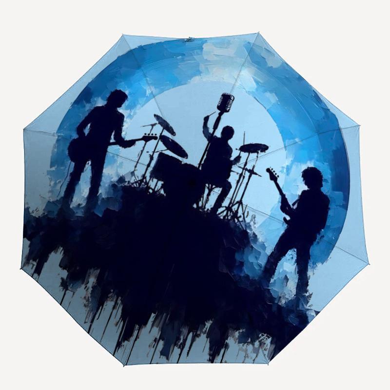 1pc Band Performance Automatic Open/Close Umbrella, Portable Folding Umbrella for Travel, Themed Events050
1pc Band Performance Automatic Open/Close Umbrella, Portable Folding Umbrella for Travel, Themed Events050