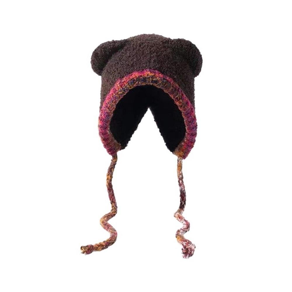 Windproof Beanies Cap Thickened Winter Bomber Cap Casual Knitted Woolen Hat Outdoor кавовий
Windproof Beanies Cap Thickened Winter Bomber Cap Casual Knitted Woolen Hat Outdoor кавовий