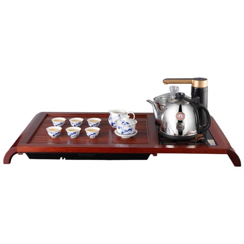 Jinzhao K-180 Automatic Water Solid Wood Tea Set with K9 Stove
Jinzhao K-180 Automatic Water Solid Wood Tea Set with K9 Stove