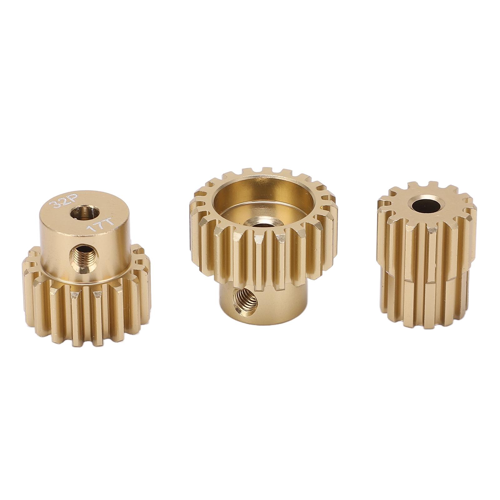 RC 32P Motor Pinion Gear 13T 17T 20T 3.175mm Shaft Pinion Gear Set for 1/10 RC Car Brushless Brush Motor
RC 32P Motor Pinion Gear 13T 17T 20T 3.175mm Shaft Pinion Gear Set for 1/10 RC Car Brushless Brush Motor