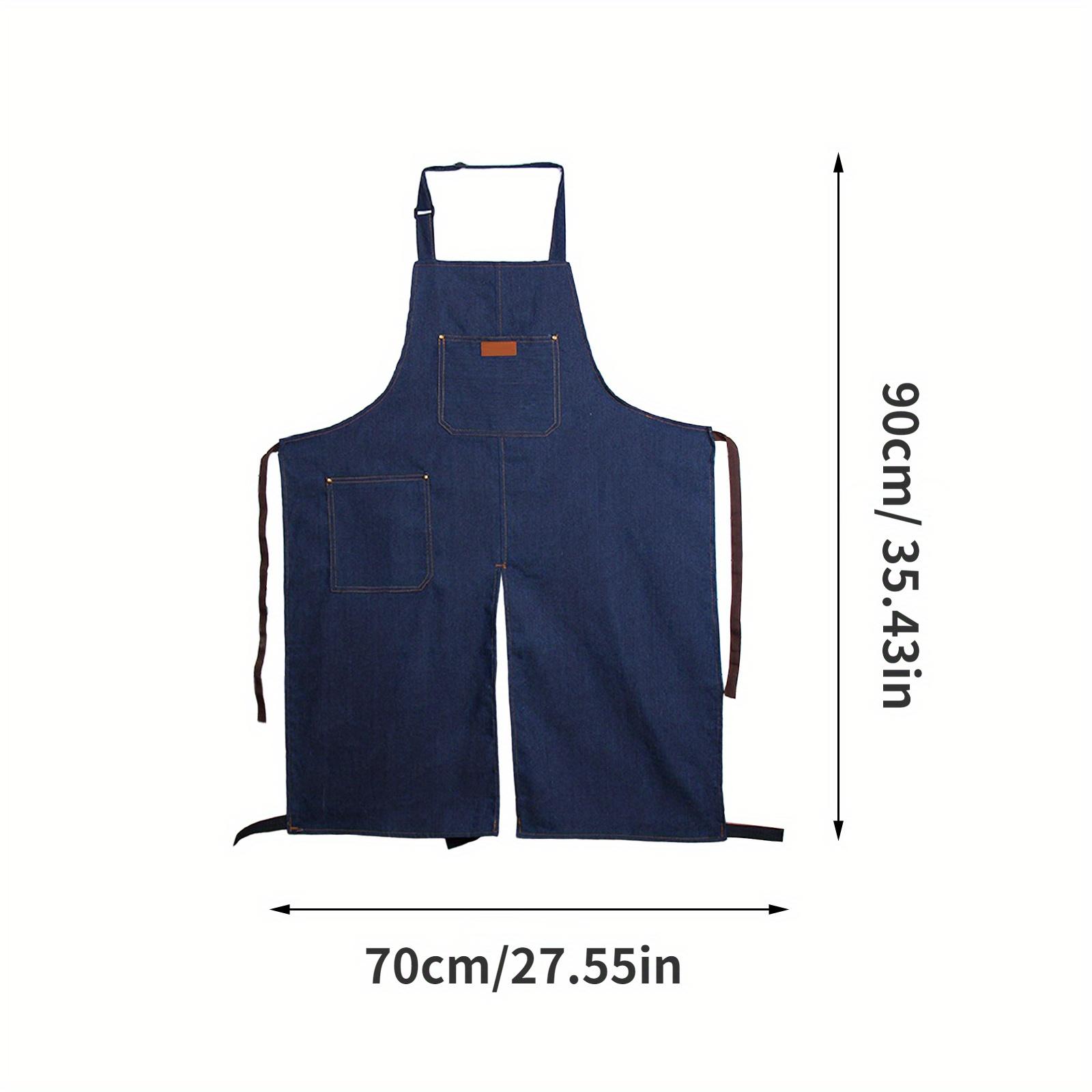 1pc Denim Sleeveless Anti Fouling Split Leg Work Apron with Portable Pocket Adjustable Sweat-Absorbent & Durable for
1pc Denim Sleeveless Anti Fouling Split Leg Work Apron with Portable Pocket Adjustable Sweat-Absorbent & Durable for