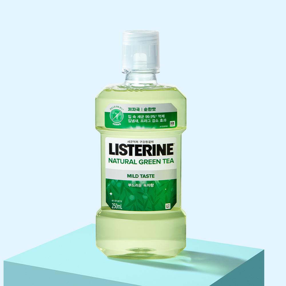 Listerine Green Tea Mild Mouthwash 250mL - Gentle Flavor Oral Rinse 1ea
Listerine Green Tea Mild Mouthwash 250mL - Gentle Flavor Oral Rinse 1ea