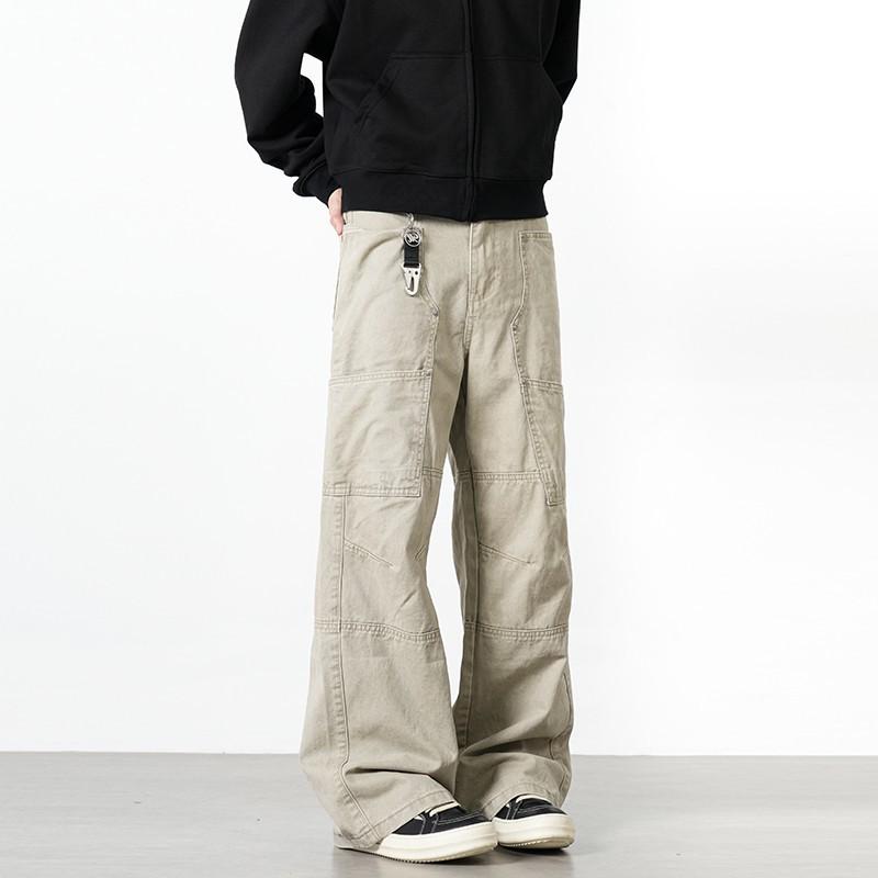 Unisex Retro Patchwork Micro-Flare Lumberjack Pants: Loose, Slimming, Straight-Leg Casual Wear M
Unisex Retro Patchwork Micro-Flare Lumberjack Pants: Loose, Slimming, Straight-Leg Casual Wear M