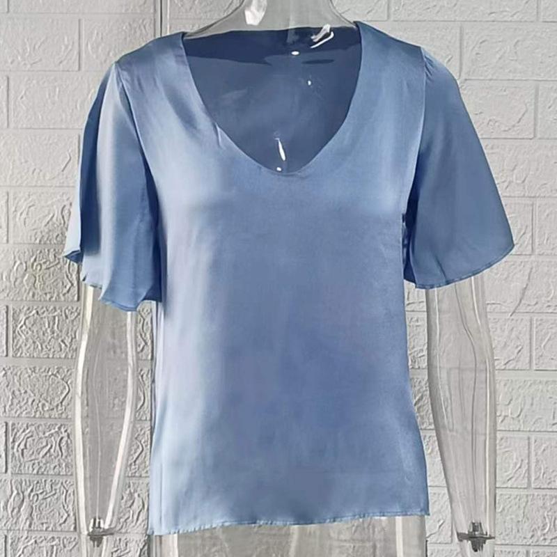 2025 лето новая женская футболка тонкий V-образный вырез рукав-клеш топ2444 L синий
2025 лето новая женская футболка тонкий V-образный вырез рукав-клеш топ2444 L синий