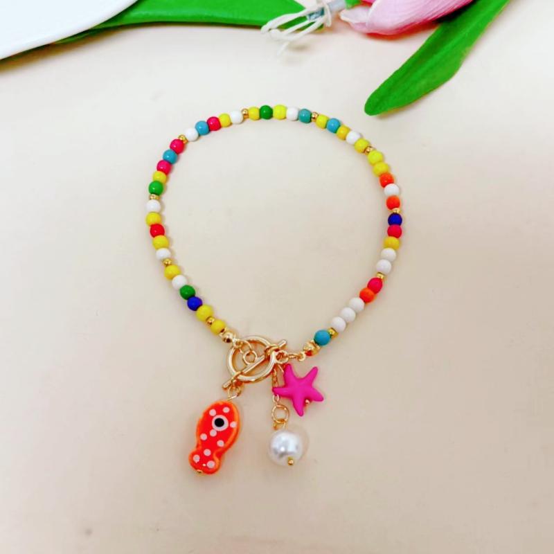 Colorful Ceramic Small Fish Bracelet Elegant Fashion Trends Stainless Steel Bracelet Bohemia Creativity Unique Elegant Jewelry
Colorful Ceramic Small Fish Bracelet Elegant Fashion Trends Stainless Steel Bracelet Bohemia Creativity Unique Elegant Jewelry
