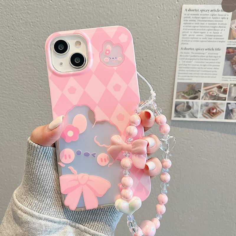 Ins IMD Laser Bunny ТПУ чехол для iPhone 11 12 13 для 14 Pro Max противоударная мягкая силиконовая задняя крышка с браслетом-скобой-бабочкой
Ins IMD Laser Bunny ТПУ чехол для iPhone 11 12 13 для 14 Pro Max противоударная мягкая силиконовая задняя крышка с браслетом-скобой-бабочкой