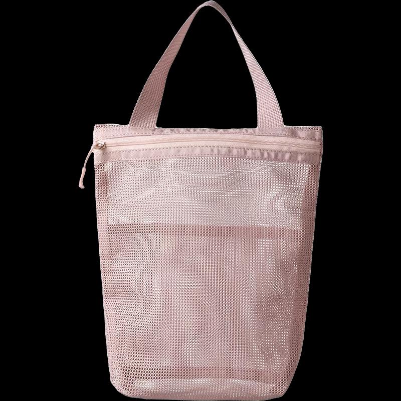23x26cm Portable Toiletry Bag with Handy Handle Large Capacity Mesh Toiletry Storage Bag Makeup Bags for Business Trips Travel розовый
23x26cm Portable Toiletry Bag with Handy Handle Large Capacity Mesh Toiletry Storage Bag Makeup Bags for Business Trips Travel розовый