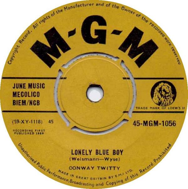 7-дюймовая пластинка CONWAY TWITTY Lonely Blue Boy 45MGM1056 MGM Records 1960 UK Rock Б/у
7-дюймовая пластинка CONWAY TWITTY Lonely Blue Boy 45MGM1056 MGM Records 1960 UK Rock Б/у