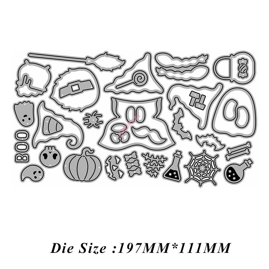 Ghost Halloween Carbon Steel Die-Cut - September 2023 Release 197x111mm, 38g/set
Ghost Halloween Carbon Steel Die-Cut - September 2023 Release 197x111mm, 38g/set