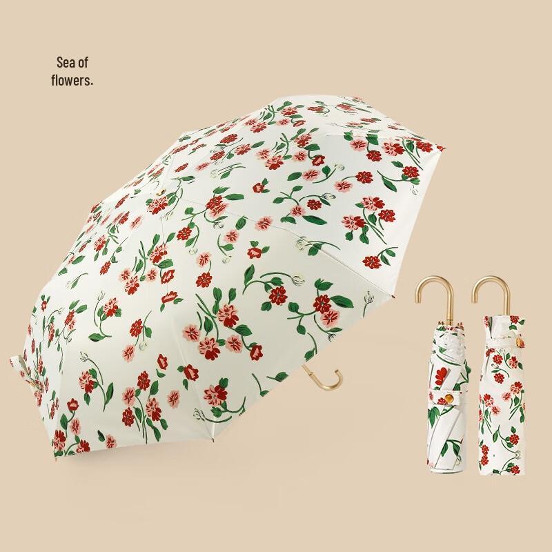 Zuoyou 8K Tri-fold Sun/Rain Umbrella with Gold Hook
Zuoyou 8K Tri-fold Sun/Rain Umbrella with Gold Hook