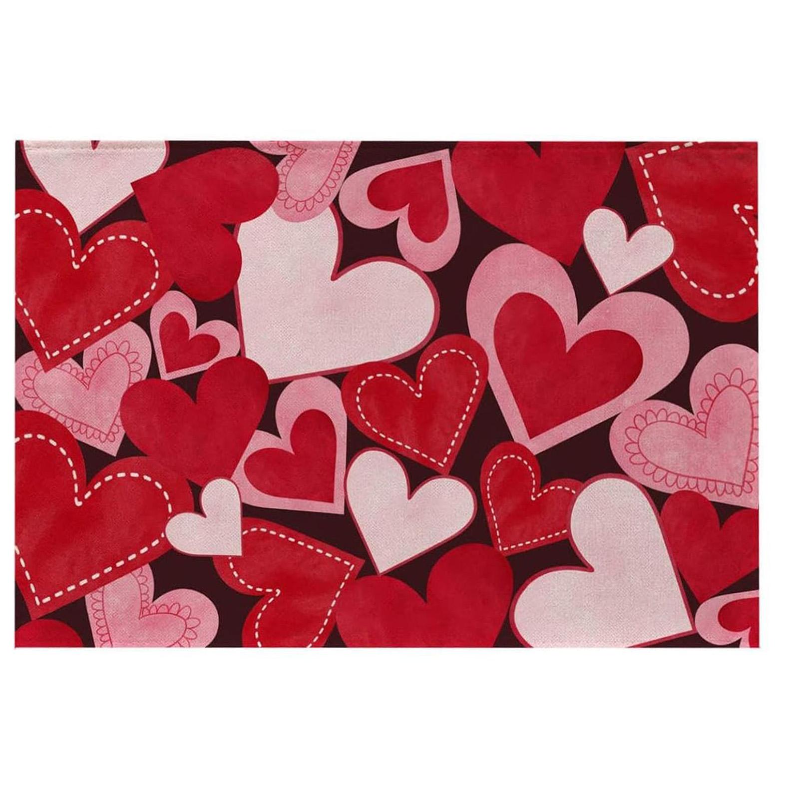Valentine s Day Heat-Resistant Mat, Red And Heart Pattern Kitchen Dishwashing Mat, Linen Absorbent Coffee Bar Mat, Heat-Resistant Countertop Protector One Size
Valentine s Day Heat-Resistant Mat, Red And Heart Pattern Kitchen Dishwashing Mat, Linen Absorbent Coffee Bar Mat, Heat-Resistant Countertop Protector One Size