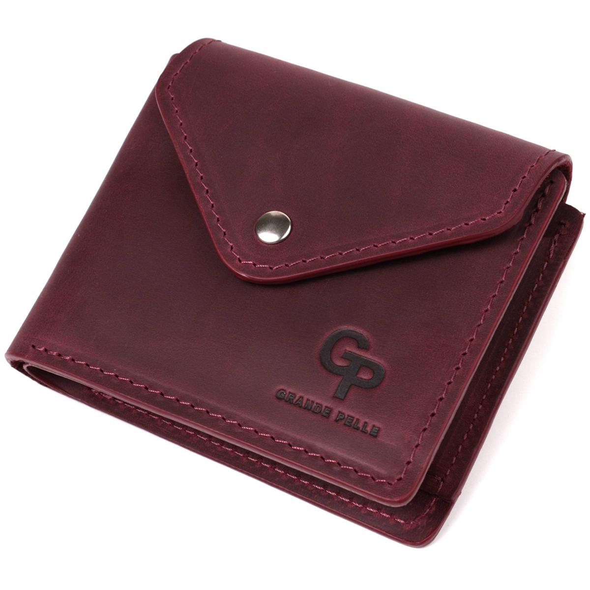 Модний жіночий гаманець з монетницею з матової шкіри GRANDE PELLE Wallet 16805 Бордовий
Модний жіночий гаманець з монетницею з матової шкіри GRANDE PELLE Wallet 16805 Бордовий