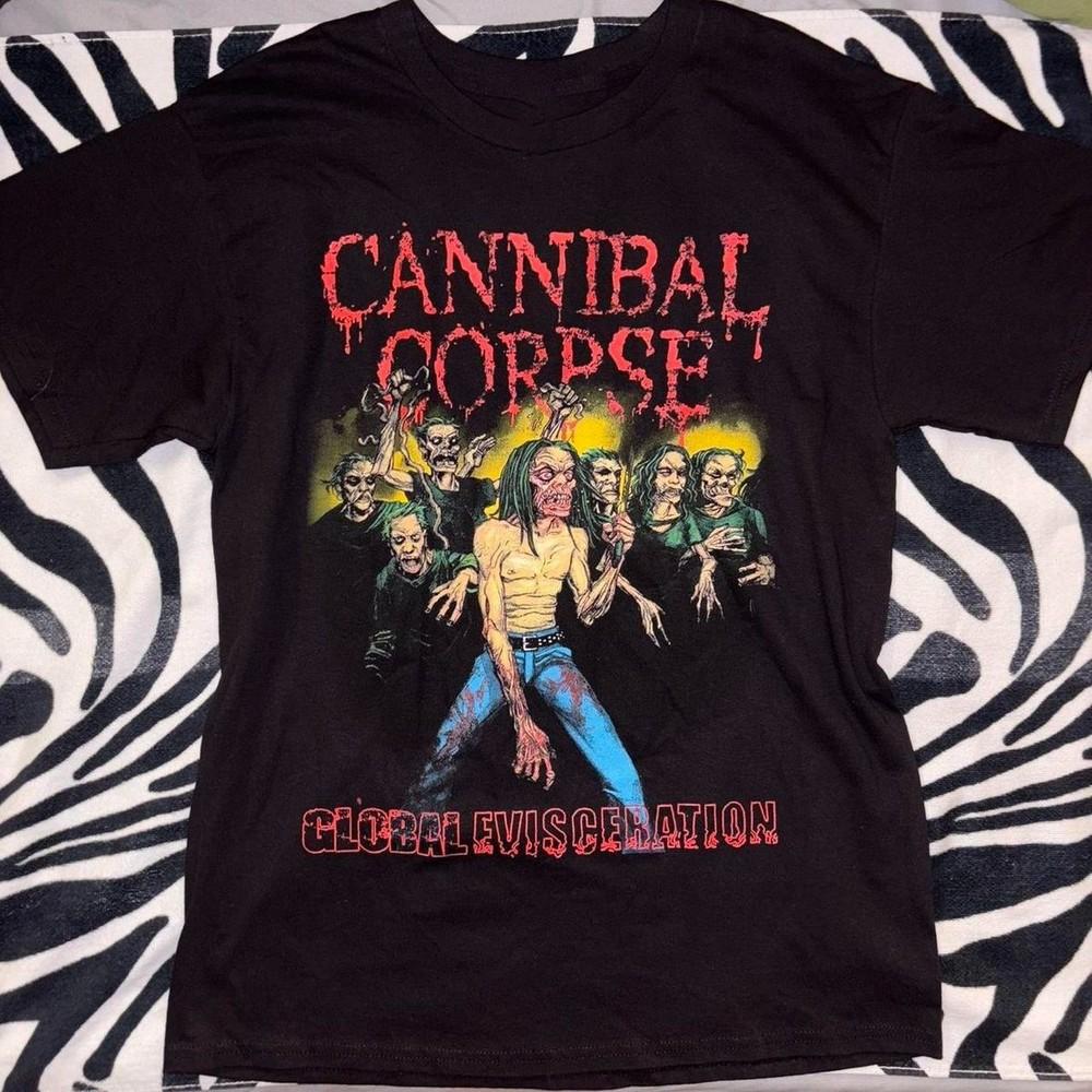 Cannibal Corpse Band Global Evisceration Cotton Black S5XL Shirt BB668 Unisex T-Shirt XXXL
Cannibal Corpse Band Global Evisceration Cotton Black S5XL Shirt BB668 Unisex T-Shirt XXXL