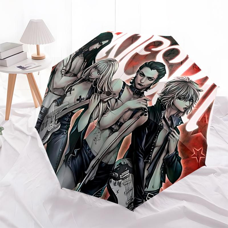 ManeSkin Band Merchandise:Limited Edition Automatic Umbrella with 3 Fold Design and Iron Frame for Fans,Travelers,and Everyday Use0175b
ManeSkin Band Merchandise:Limited Edition Automatic Umbrella with 3 Fold Design and Iron Frame for Fans,Travelers,and Everyday Use0175b
