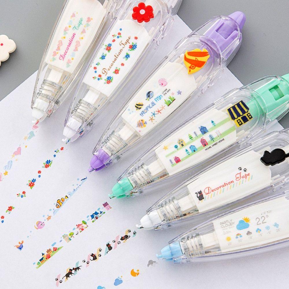 School Supply DIY Diary Scrapbook Correction Tape Student Stationery Decorative Tape Press Type 01
School Supply DIY Diary Scrapbook Correction Tape Student Stationery Decorative Tape Press Type 01