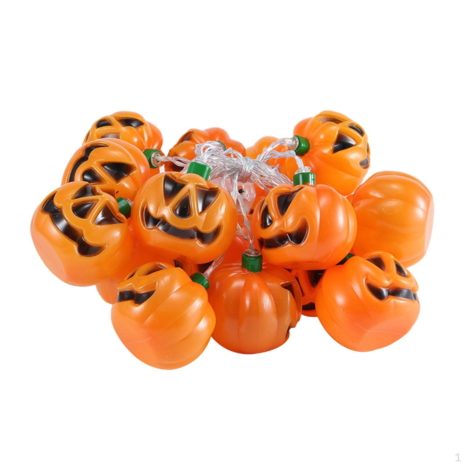 LED Pumpkin Lights Hanging Holiday Waterproof Orange Halloween for Party 3 Meters
LED Pumpkin Lights Hanging Holiday Waterproof Orange Halloween for Party 3 Meters