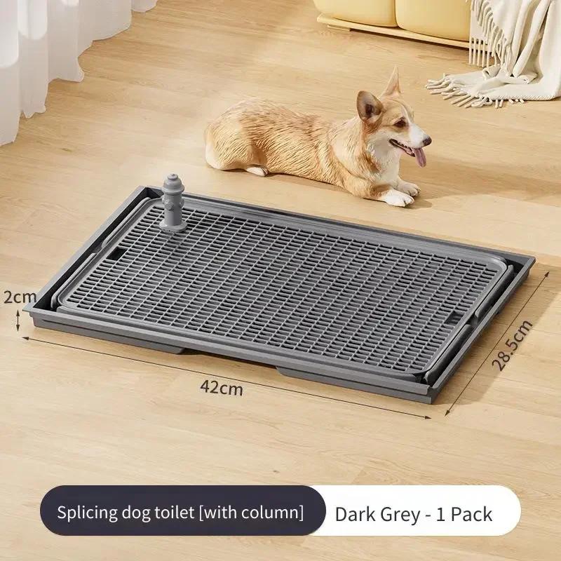 1pc Anti-Squat Urine Bowl Flat Plate Dog Toilet 4228.52cm Snap-On For Medium Small Dogs Indoor Dog Potty Pet Cleaning Supplies темно-сірий
1pc Anti-Squat Urine Bowl Flat Plate Dog Toilet 4228.52cm Snap-On For Medium Small Dogs Indoor Dog Potty Pet Cleaning Supplies темно-сірий