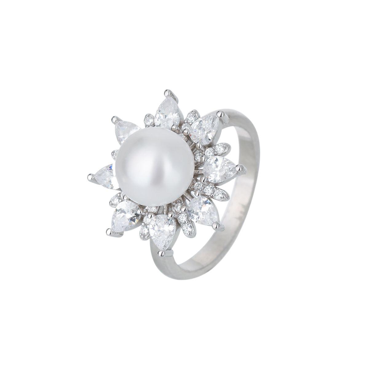 S925 Silver Minimalist Pearl Ring - Fashionable Niche Design Size 6
S925 Silver Minimalist Pearl Ring - Fashionable Niche Design Size 6