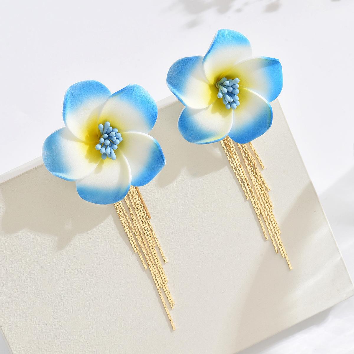 Модные серьги-подвески для женщин синий
Модные серьги-подвески для женщин синий