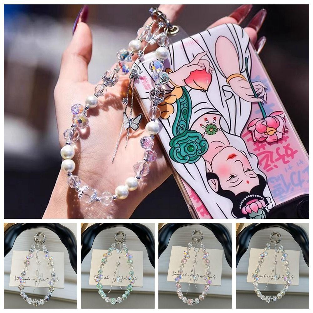 Anti-lost Bling Crystal Phone Chain Short Phone Case Wrist Strap Christmas Gifts рожевий
Anti-lost Bling Crystal Phone Chain Short Phone Case Wrist Strap Christmas Gifts рожевий