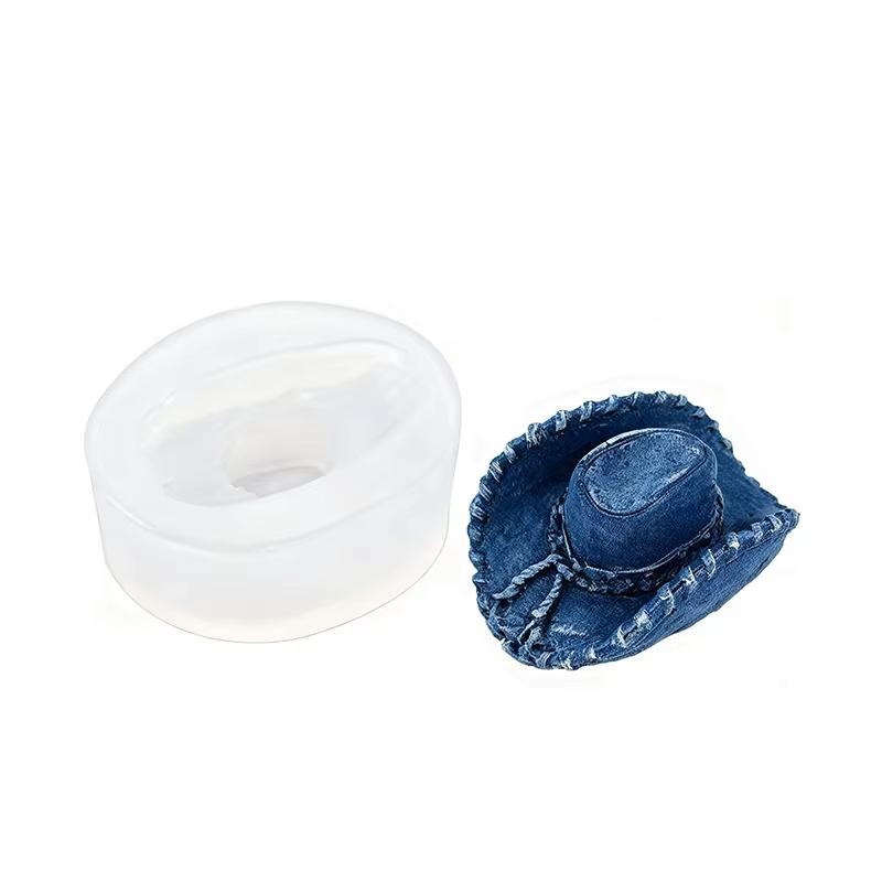 3D Simulation Cowboy Hat Candle Silicone Mold Cowboy Hat Shape Resin Silicone Mould Crafts Gypsum Molds mochi squishy toy moulds білий
3D Simulation Cowboy Hat Candle Silicone Mold Cowboy Hat Shape Resin Silicone Mould Crafts Gypsum Molds mochi squishy toy moulds білий
