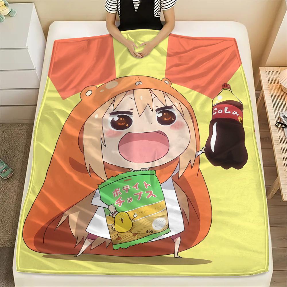 1 шт. Himouto! Фланелева ковдра з принтом Умару-чан, Висока якість, Для всіх сезонів, Декор для дому, Тепло та затишок, Ідеально для Різдвяних подарунків 80cm x 120cm
1 шт. Himouto! Фланелева ковдра з принтом Умару-чан, Висока якість, Для всіх сезонів, Декор для дому, Тепло та затишок, Ідеально для Різдвяних подарунків 80cm x 120cm