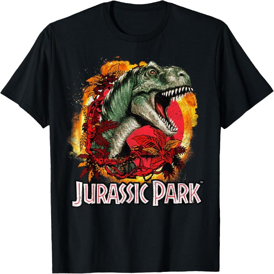 Jurassic Park T-Rex Explosion Tropical Logo Graphic T-Shirt T-Shirt XXXXXL чорний
Jurassic Park T-Rex Explosion Tropical Logo Graphic T-Shirt T-Shirt XXXXXL чорний