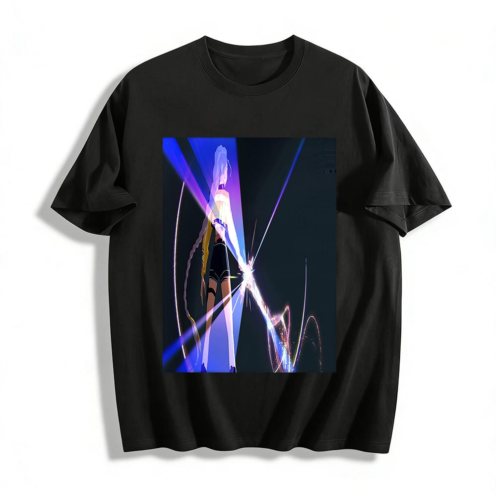 Cyber Style Cool Armed Girl Print Trendy T-Shirt Street Style Loose Casual Unisex Short Sleeve Top Pure cotton T-shirt XXS
Cyber Style Cool Armed Girl Print Trendy T-Shirt Street Style Loose Casual Unisex Short Sleeve Top Pure cotton T-shirt XXS