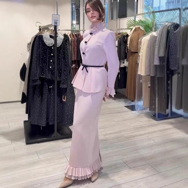 2025 Autumn New Arrival High-End Evening Party Two-Piece Set with Bell Sleeves Extra Extra Large
2025 Autumn New Arrival High-End Evening Party Two-Piece Set with Bell Sleeves Extra Extra Large