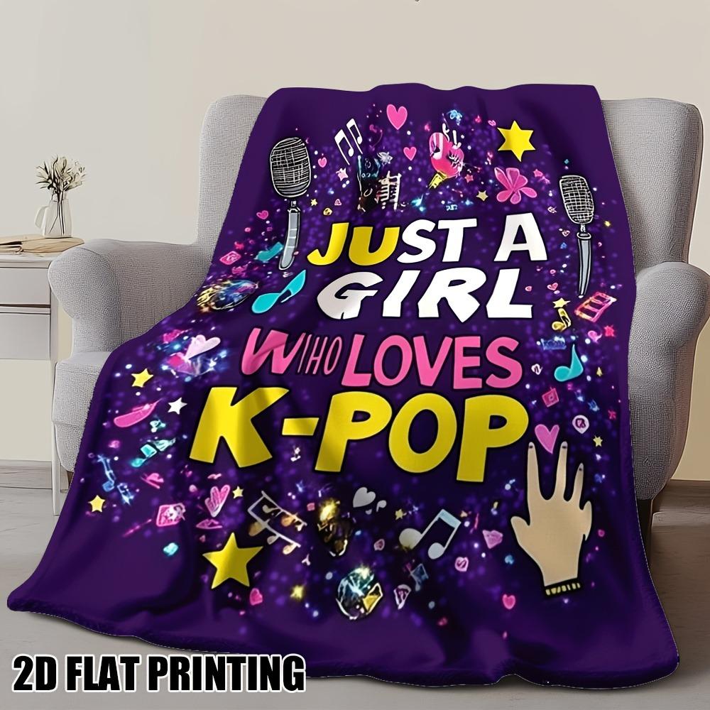K-Pop Inspired Flannel Throw Blankets for All-Season Cozy Soft Comfort Suitable Blanket for Office Bed Sofa Room Home Decor 130x150cm
K-Pop Inspired Flannel Throw Blankets for All-Season Cozy Soft Comfort Suitable Blanket for Office Bed Sofa Room Home Decor 130x150cm