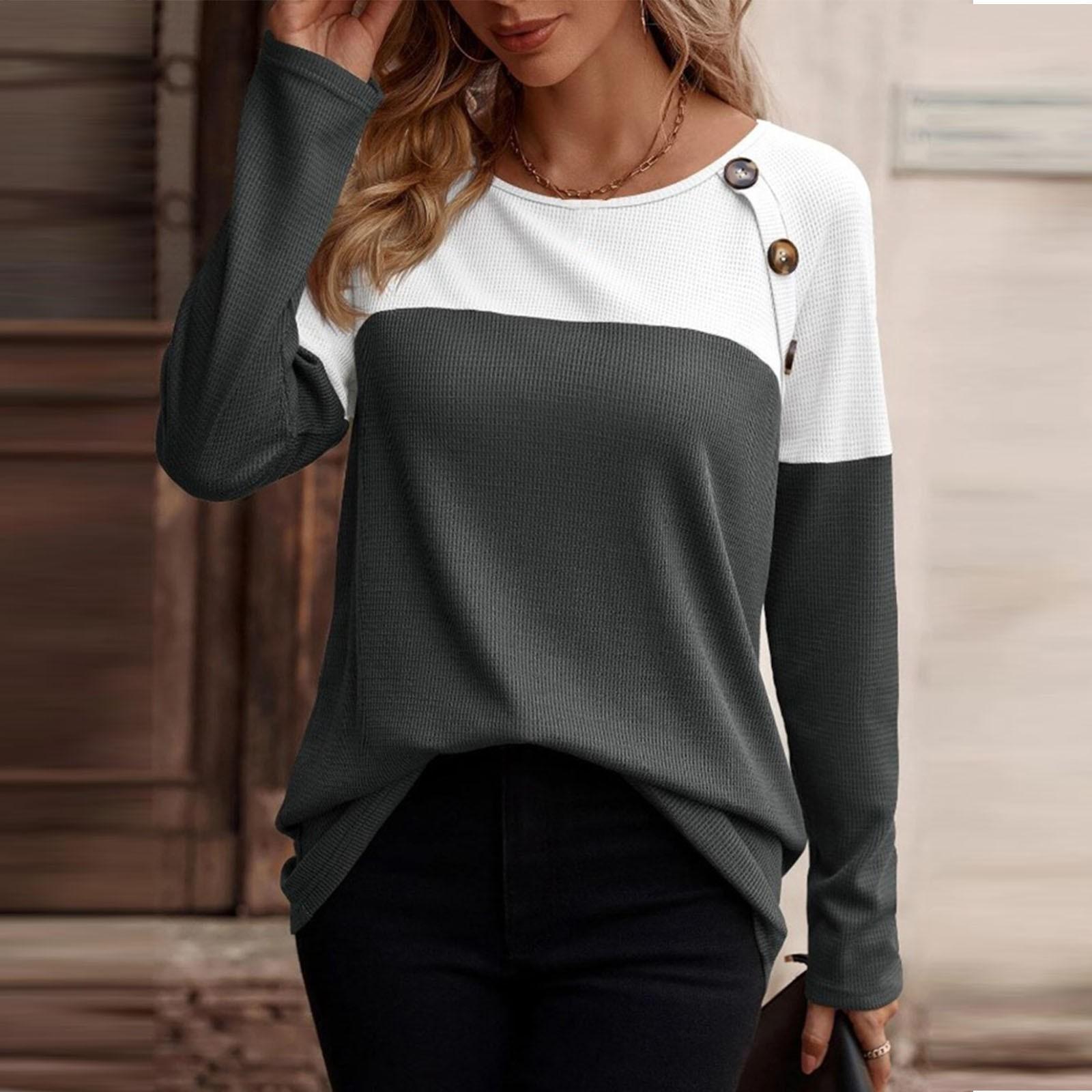 Новая мода женская толстовка с V-образным вырезом, длинный рукав, воротник, топы, осенние наряды M
Новая мода женская толстовка с V-образным вырезом, длинный рукав, воротник, топы, осенние наряды M