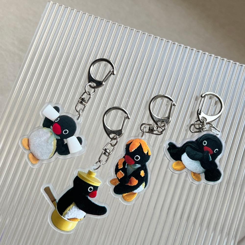 Car Key Ring Cute Micro Landscape Decoration Bag Pendant Penguin Key Chain Cartoon Anime Key Chain
Car Key Ring Cute Micro Landscape Decoration Bag Pendant Penguin Key Chain Cartoon Anime Key Chain