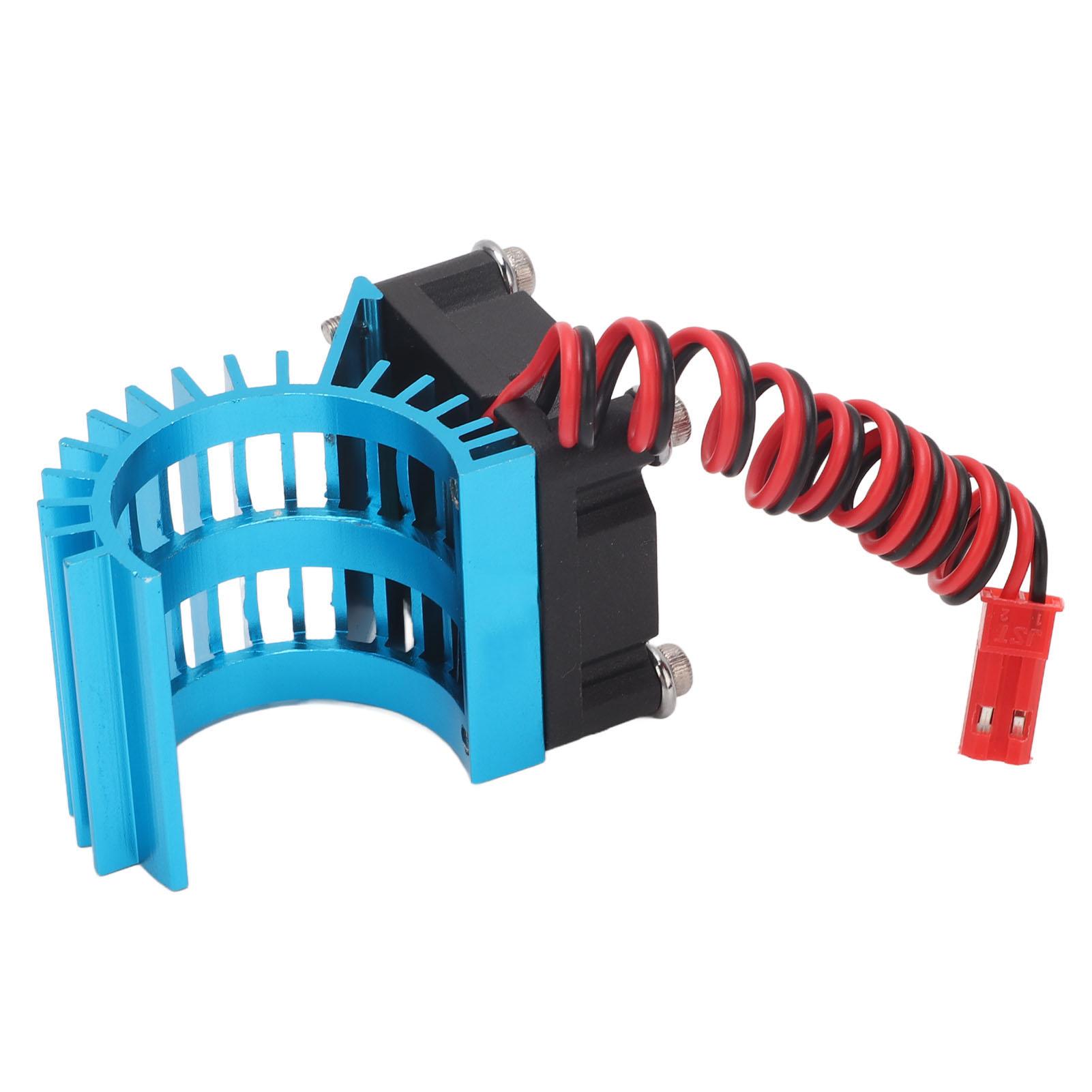 Hobbyfans RC Motor Heatsink with Cooling Fan Aluminum Alloy Blue 5V Fit for 2838 2845 Brushless Motor
Hobbyfans RC Motor Heatsink with Cooling Fan Aluminum Alloy Blue 5V Fit for 2838 2845 Brushless Motor