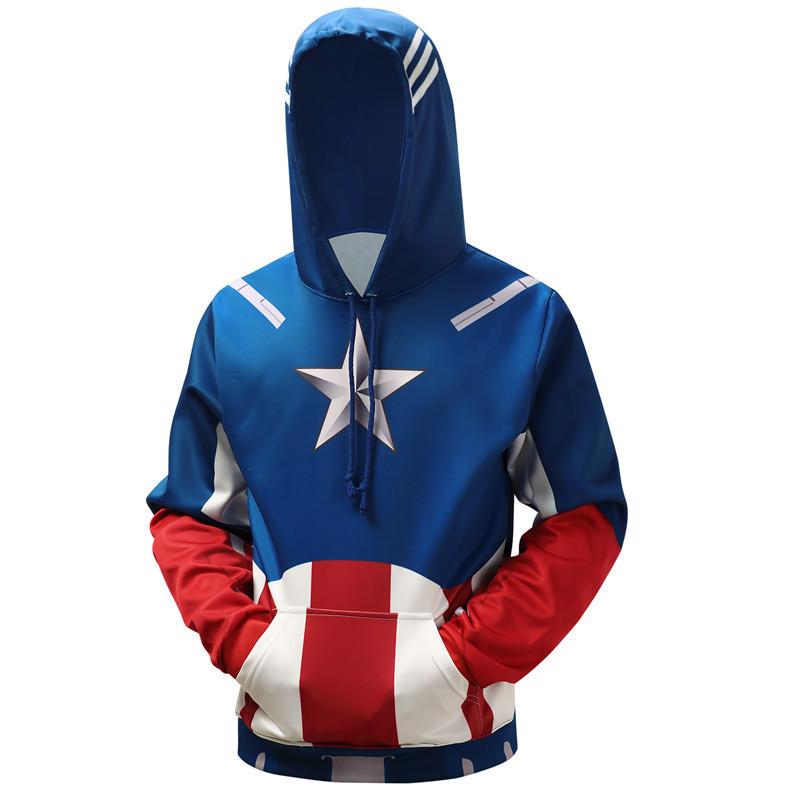 Autumn Men s Captain America Zipper Hoodie Sweatshirt 4XL
Autumn Men s Captain America Zipper Hoodie Sweatshirt 4XL