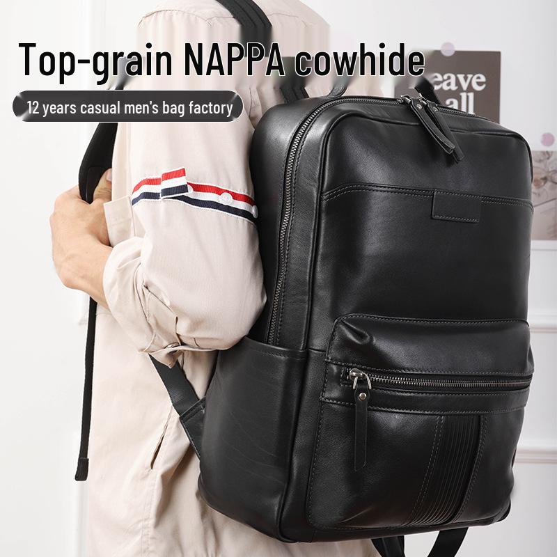 Tide Leather Men s Business & Casual Laptop Backpack - Large Capacity Travel Bag
Tide Leather Men s Business & Casual Laptop Backpack - Large Capacity Travel Bag