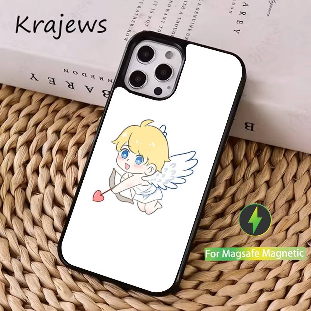 Valentine Angel Cupid Phone Case For iPhone 16,15,14,13,12,11,Pro,Max,Plus,Mini, Magsafe,Magnetic Wireless Charging Case iPhone11
Valentine Angel Cupid Phone Case For iPhone 16,15,14,13,12,11,Pro,Max,Plus,Mini, Magsafe,Magnetic Wireless Charging Case iPhone11