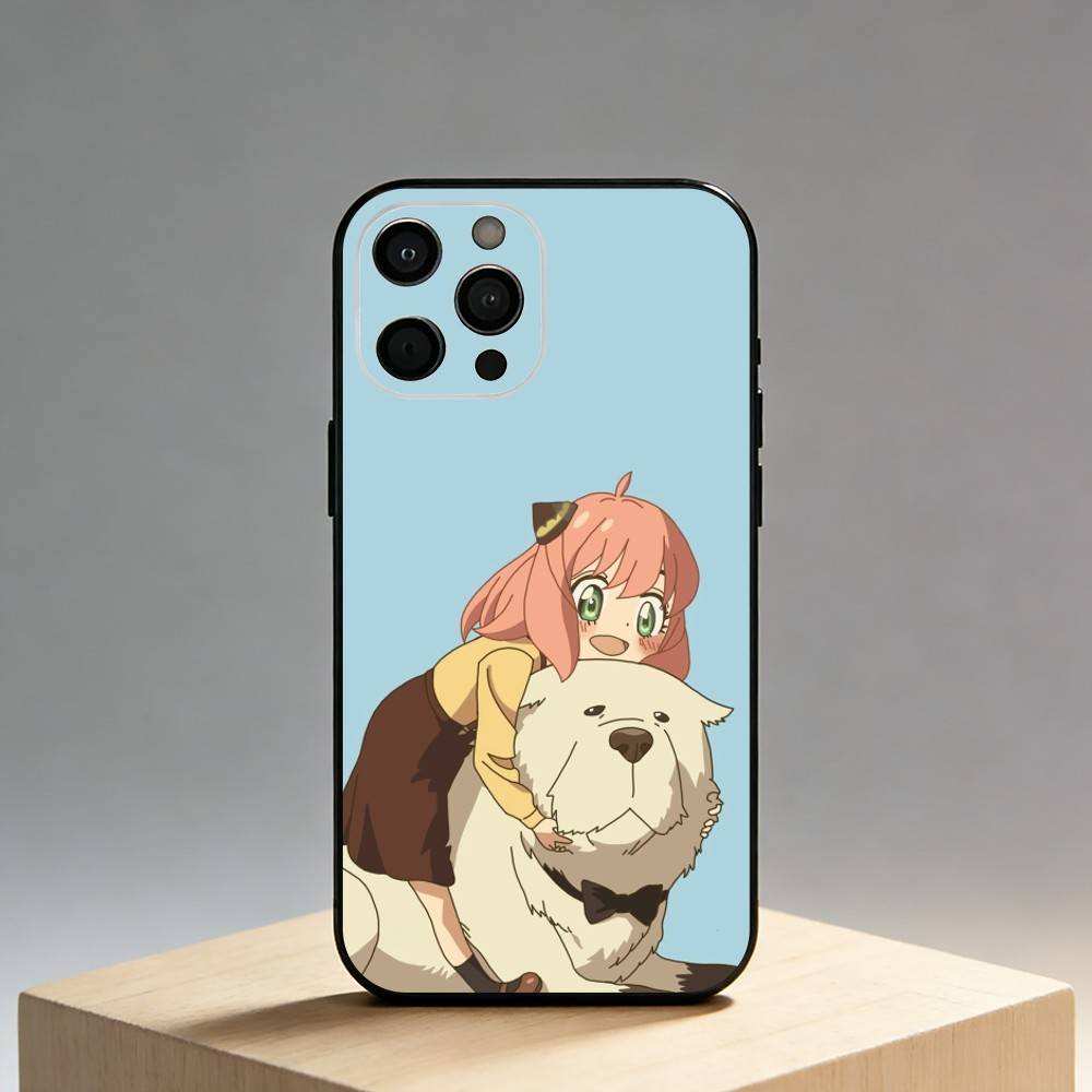 Cute Anime Spy X Family Phone Case For iPhone17,16,15,14,13,12 Plus,Max Soft Silicone Black Cover iPhone16e
Cute Anime Spy X Family Phone Case For iPhone17,16,15,14,13,12 Plus,Max Soft Silicone Black Cover iPhone16e