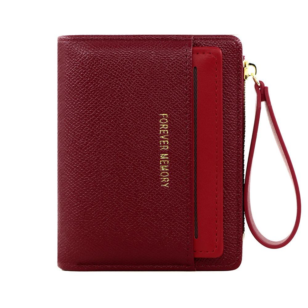 Fashion PU Leather Short Wallet Solid Color Zipper Card Holder Money Bag Women червоний
Fashion PU Leather Short Wallet Solid Color Zipper Card Holder Money Bag Women червоний